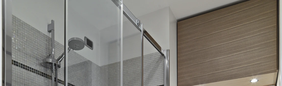 Frosted Glass Shower Doors in Four Corners, FL